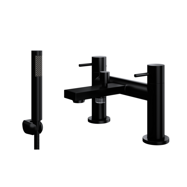 Blake Bath Shower Mixer with Handset and Bracket - Image 3