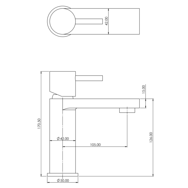 Blake Mono Basin Mixer - Image 4