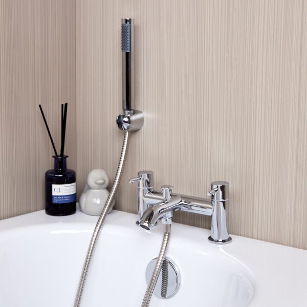 BOUNCE Bath Shower Mixer with Handset and Bracket - Image 8