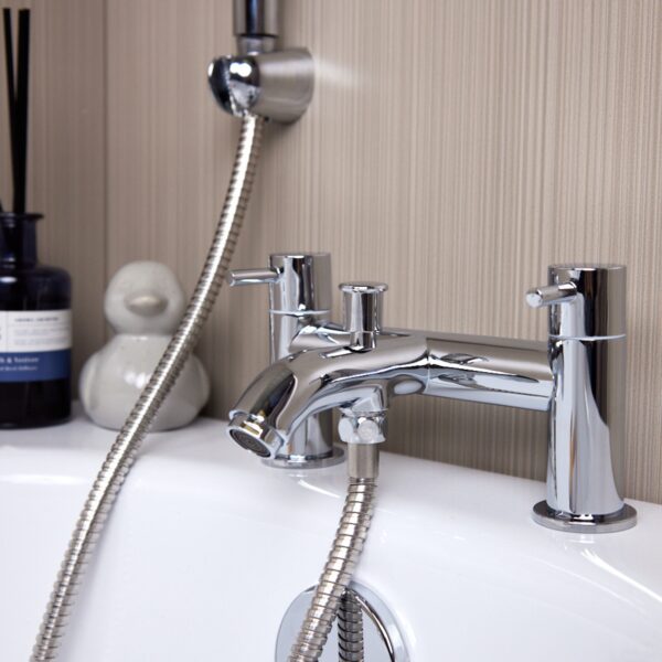 BOUNCE Bath Shower Mixer with Handset and Bracket - Image 6