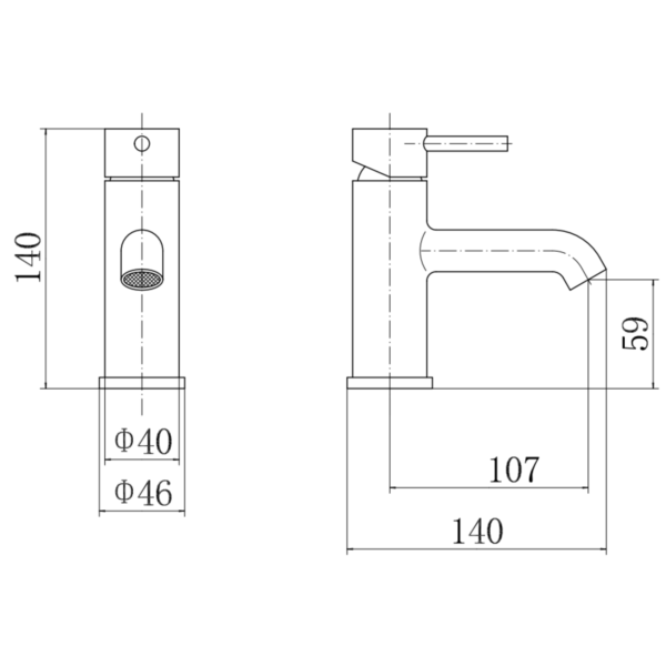 BOUNCE Mono Basin Mixer - Image 5
