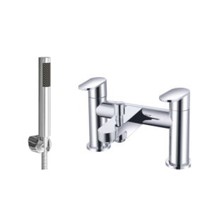 JUNO Bath Shower Mixer with Handset and Bracket