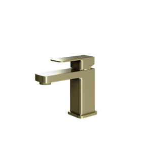 LANZA Mono Basin Mixer - Brushed Brass