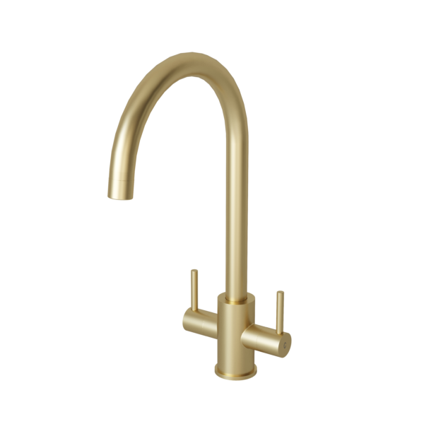 ADRIA Twin Lever Kitchen Mixer - Image 3