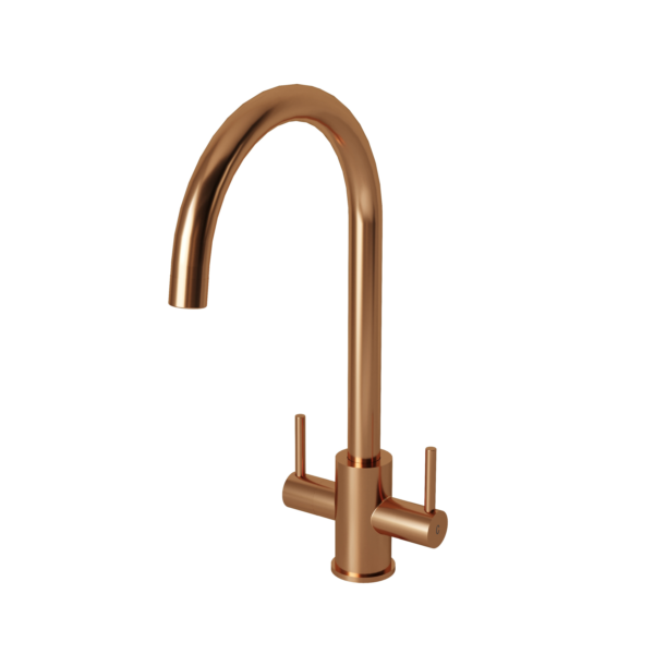 ADRIA Twin Lever Kitchen Mixer - Image 4