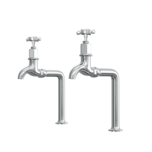 ALTON Hot & Cold Bip Tap Pair with Cross Handles