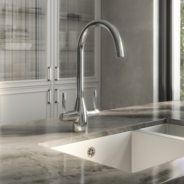 ASTRID Dual Lever Kitchen Sink Mixer - Image 7