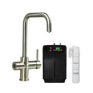 BIO 3 in 1 Instant Biometric Hot Water Kit - Brushed Steel