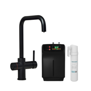 BIO 3 in 1 Instant Biometric Hot Water Kit - Matt Black