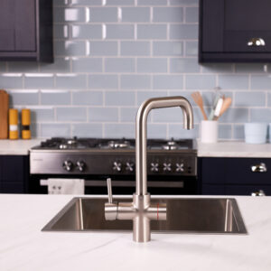 BIO 4 in 1 Instant Biometric Hot Water Kit - Brushed Steel