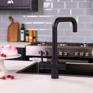 BIO 4 in 1 Instant Biometric Hot Water Kit - Matt Black