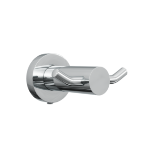 CALI Double Robe Hook (Chrome)