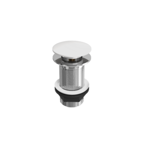 Ceramic Push Button Click-Clack Basin Waste (Unslotted)