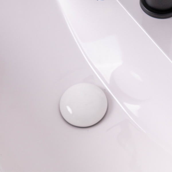 Ceramic Push Button Click-Clack Basin Waste (Unslotted) - Image 3