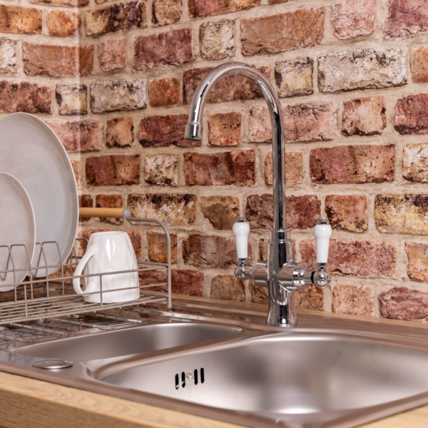 CORA Traditional Style Dual Lever Mixer Tap - Image 5