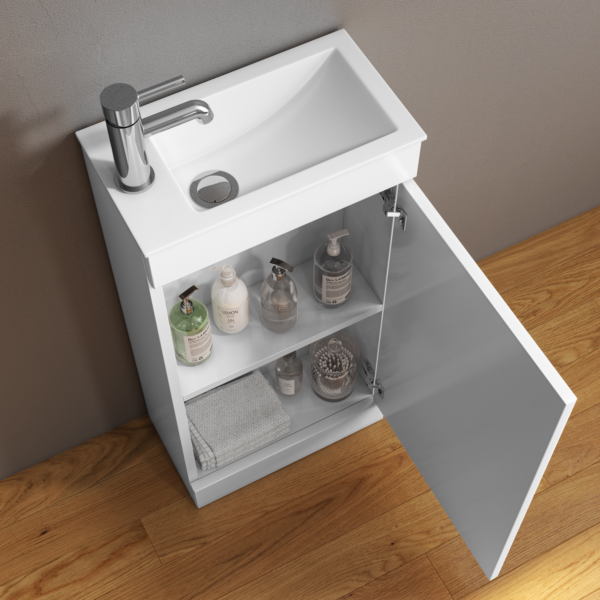 VANITY Unit with Basin and Waste (with tap) - Image 12
