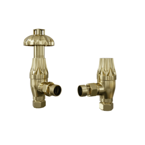 EALING Traditional Style Angled Thermo Valve Pack