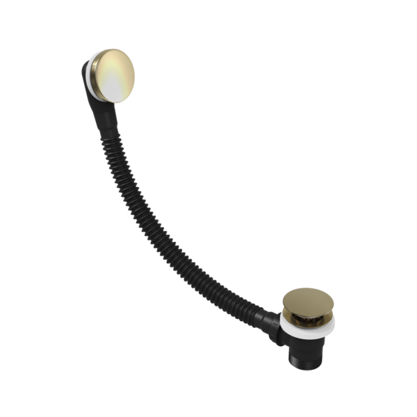 Easy-Clean Click-Clack Bath Waste with Overflow - Image 3