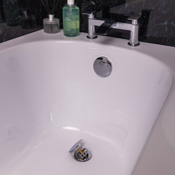 Easy-Clean Click-Clack Bath Waste with Overflow - Image 10