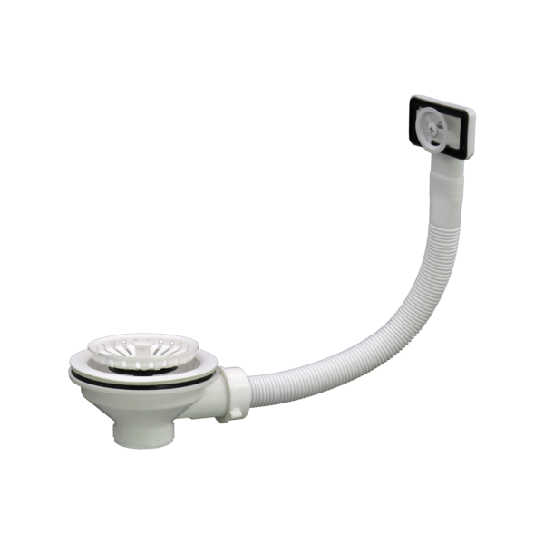 ECO Kitchen Strainer Waste with Overflow - Image 2