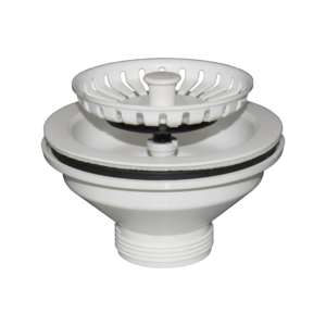 ECO Kitchen Strainer Waste - Matt White