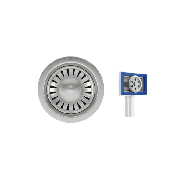 ELITE Kitchen Strainer Waste with Overflow - Image 4