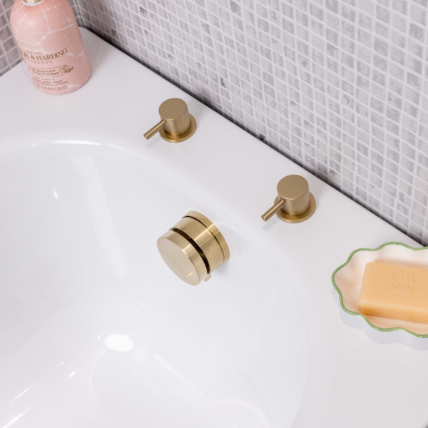 Easy Clean Freeflow Round Pop-Up Bath Filler Waste - Image 5