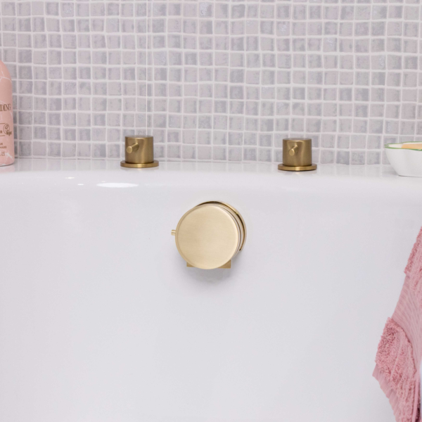 Easy Clean Freeflow Round Pop-Up Bath Filler Waste - Image 9