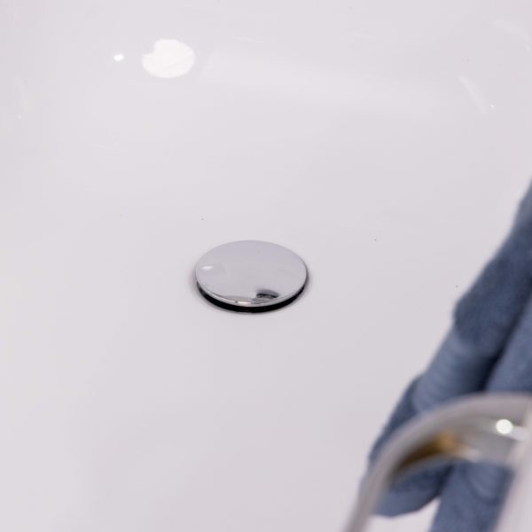 Easy Clean Freeflow Round Pop-Up Bath Filler Waste - Image 11