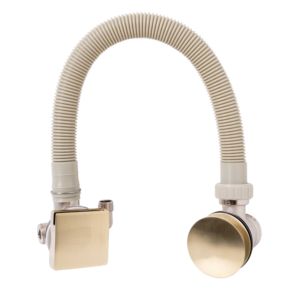 FreeFlow Easy Clean Freeflow Square Click - Brushed Brass