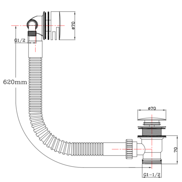 Freeflow Slim Round Click Clack - Image 17