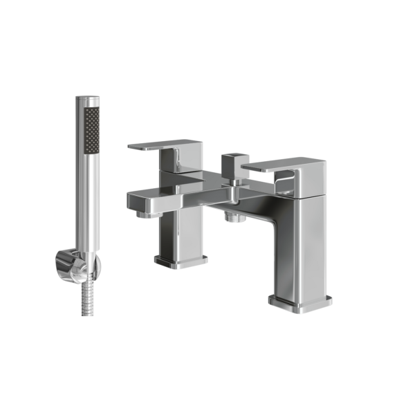 LANZA Bath Shower Mixer with Handset and Bracket