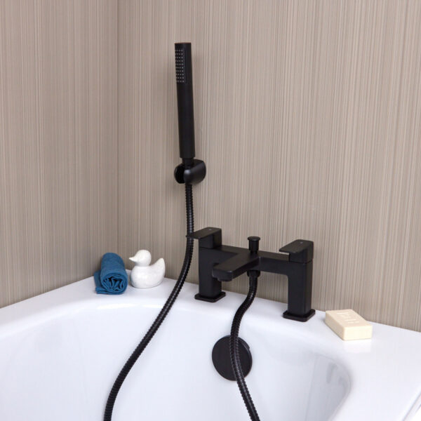 LANZA Bath Shower Mixer with Handset and Bracket - Image 10