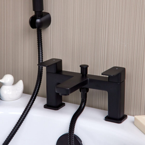 LANZA Bath Shower Mixer with Handset and Bracket - Image 11