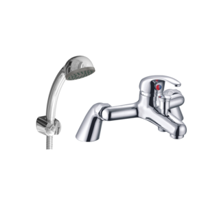 LOOP Bath Shower Mixer with Handset and Bracket