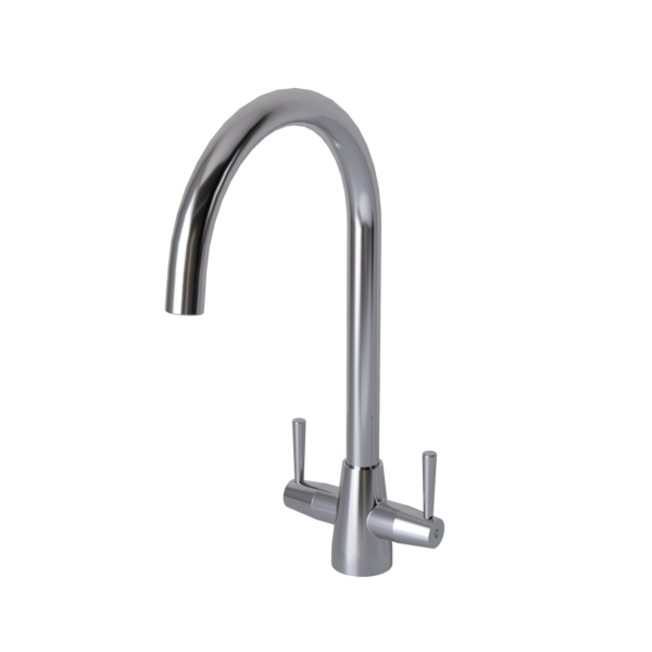 LUSSO Twin Lever Kitchen Mixer