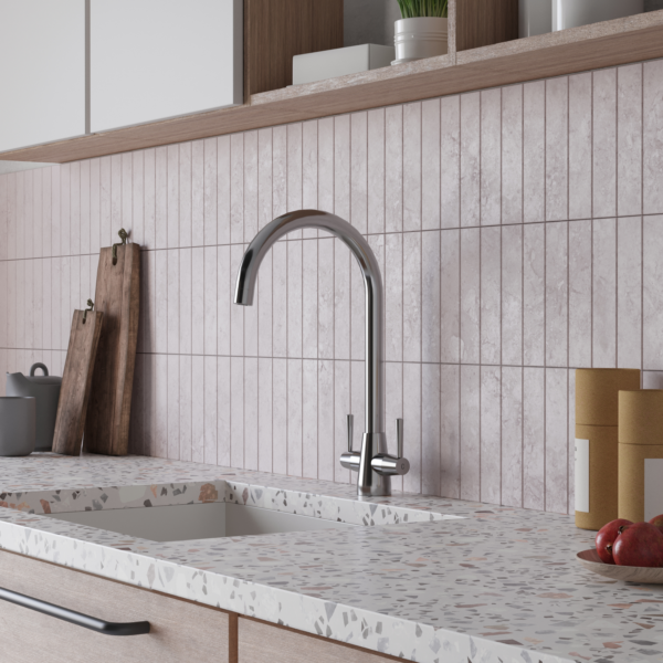 LUSSO Twin Lever Kitchen Mixer - Image 10