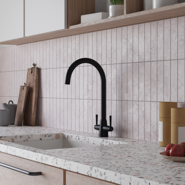 LUSSO Twin Lever Kitchen Mixer - Image 11