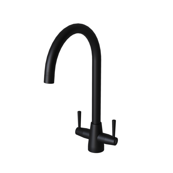 LUSSO Twin Lever Kitchen Mixer - Image 2