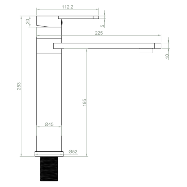 LUXUS Single Lever Kitchen Mixer - Image 4