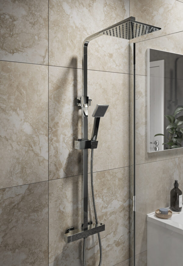 MARILIA Square Style Thermostatic Shower Kit - Image 3