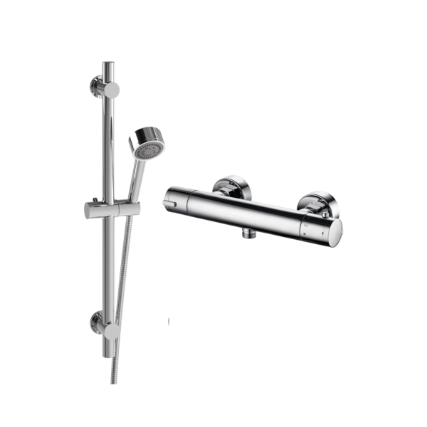 MIST Round Style Thermo bar Valve & Slide Rail Kit - Image 3