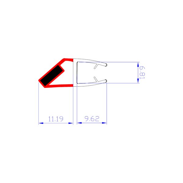 Shower Enclosure Magnetic Seal - Image 3