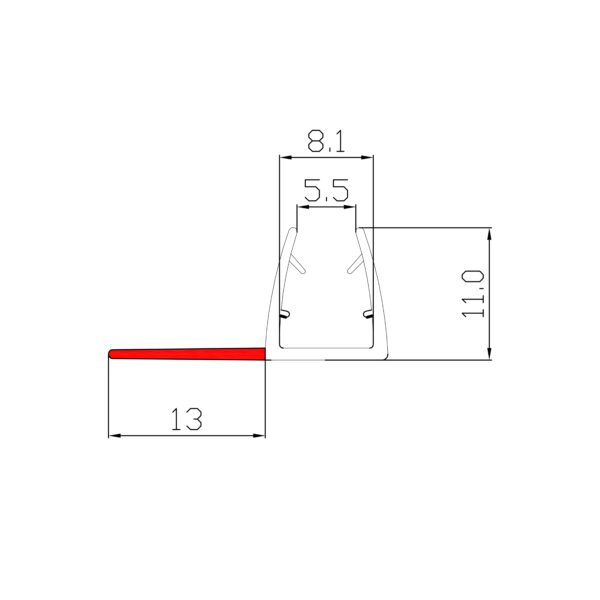 Enclosure Blade Seal for Quads & Sliders - Image 3
