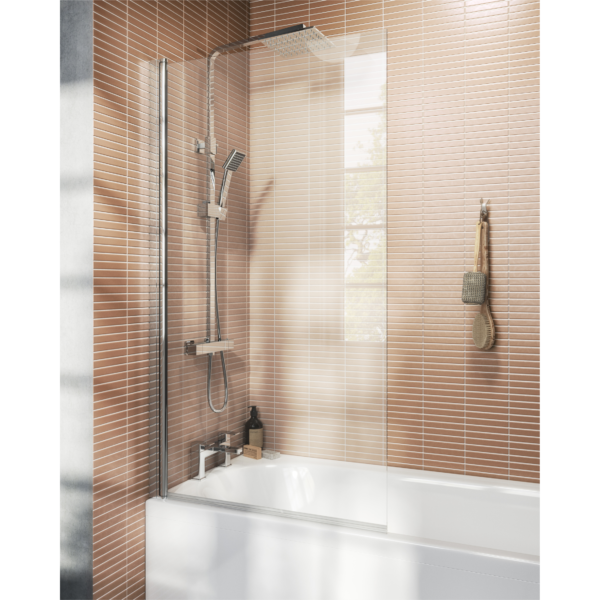 Glass Hinged Bath Screen - Image 6