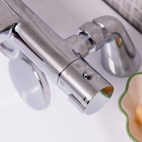 ORHAN Thermo Bath Shower Mixer Tap with Legset - Image 7