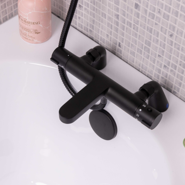 ORHAN Thermo Bath Shower Mixer Tap with Legset - Image 12