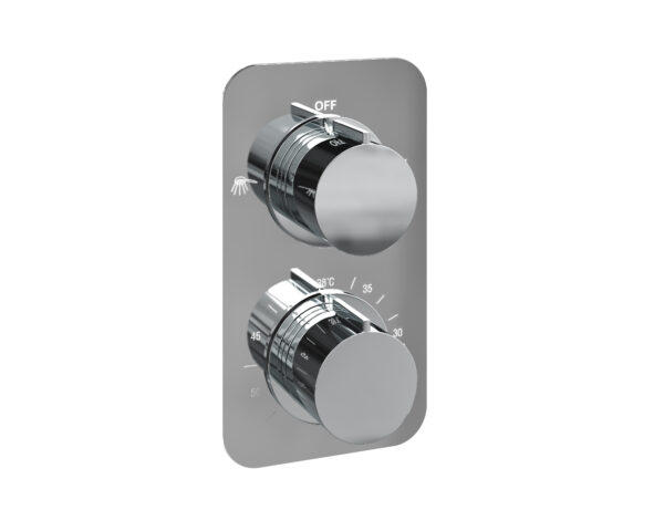 PINTO Concealed Thermostatic Shower with Fixed Head and Flexible Kit - Image 2