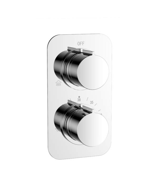PINTO Concealed Thermostatic Shower with Fixed Head and Flexible Kit - Image 3