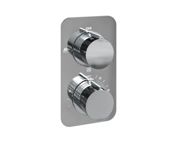 PINTO 3 Function Concealed Thermostatic Shower Round Style